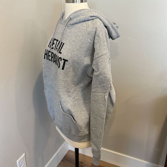 Retail Therapist Hoodie NWOT - Picture 3 of 6